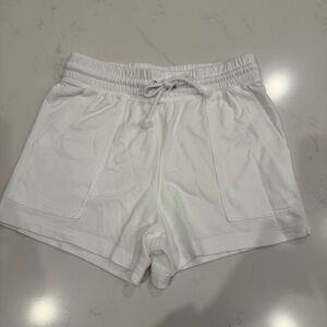 NWOT: J. Crew : High Waist Soft Cotton Terry Shorts White XS